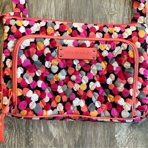 Vera Bradley Pink and Orange Quilted Bag